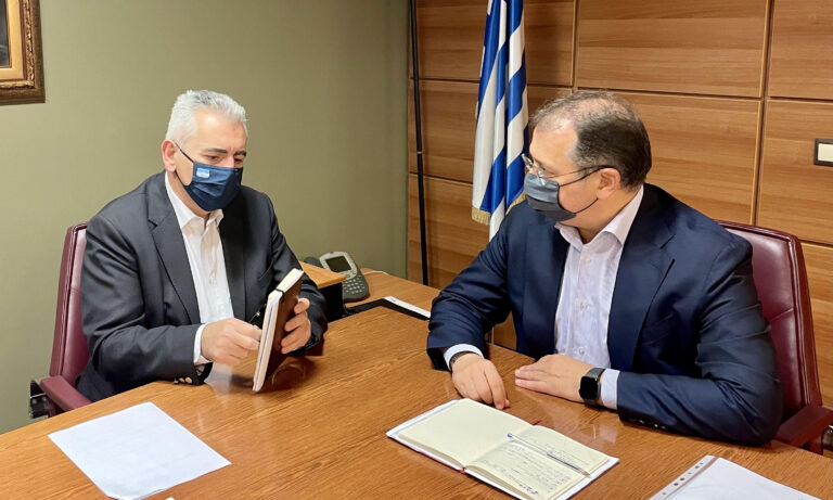 Στύλιος σε Χαρακόπουλο: Ταχύτερα πλέον οι αποζημιώσεις ΕΛΓΑ στους αγρότες