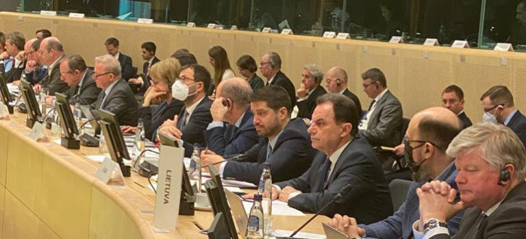 Γεωργαντάς στο Συμβούλιο Υπουργών στις Βρυξέλλες
