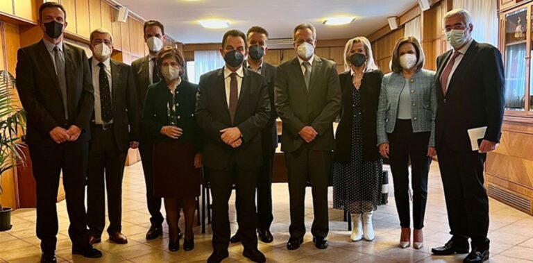 Συνάντηση ΥπΑΑΤ με Σύνδεσμο Ελληνικών Βιομηχανιών Τροφίμων