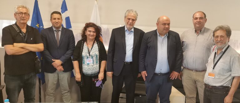 Συνάντηση Αντιπροσωπείας ΓΕΩΤΕΕ με Στυλιανίδη