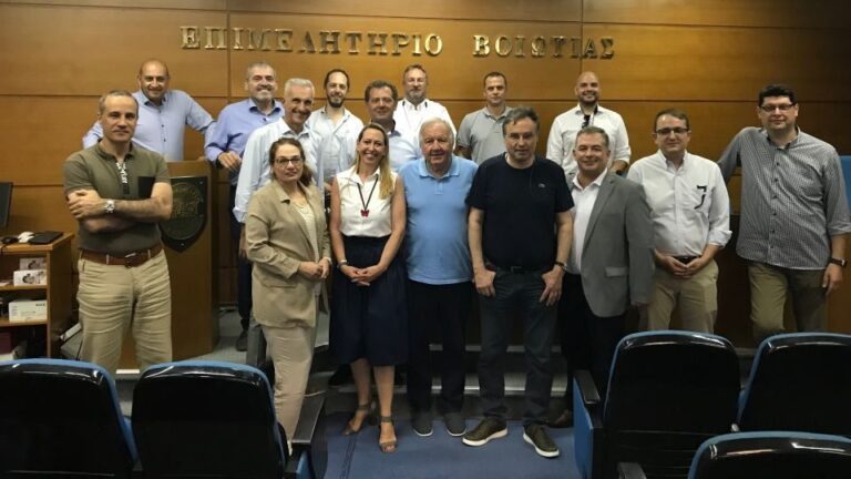Επίσκεψη της Επιτροπής Logistics του Ελληνογερμανικού Επιμελητηρίου στο Επιμελητήριο Βοιωτίας