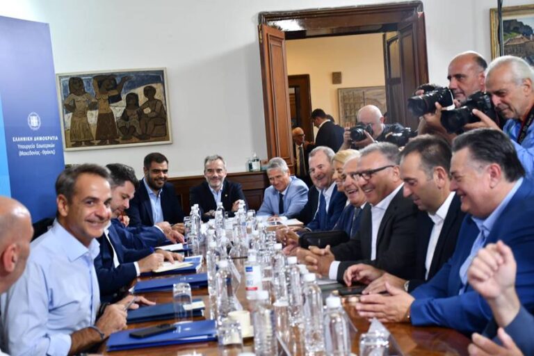 Συνάντηση Προέδρου ΣΕΒΕ με Πρωθυπουργό Κ. Μητσοτάκη